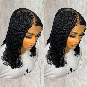 Black Braided Wig